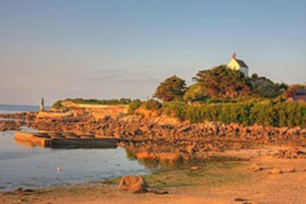 Kermaravel, Le Petit Manoir En Bord De Mer. Saint-Pol-de-Léon Εξωτερικό φωτογραφία